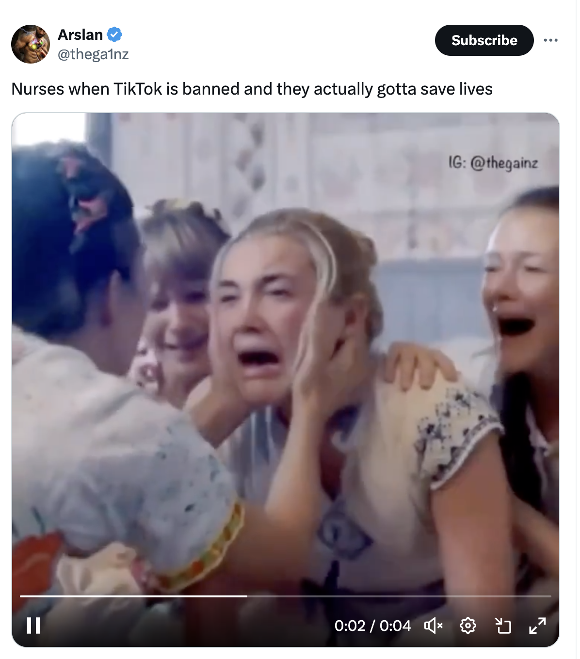 midsommar cry scene - Arslan Subscribe Nurses when TikTok is banned and they actually gotta save lives Ig